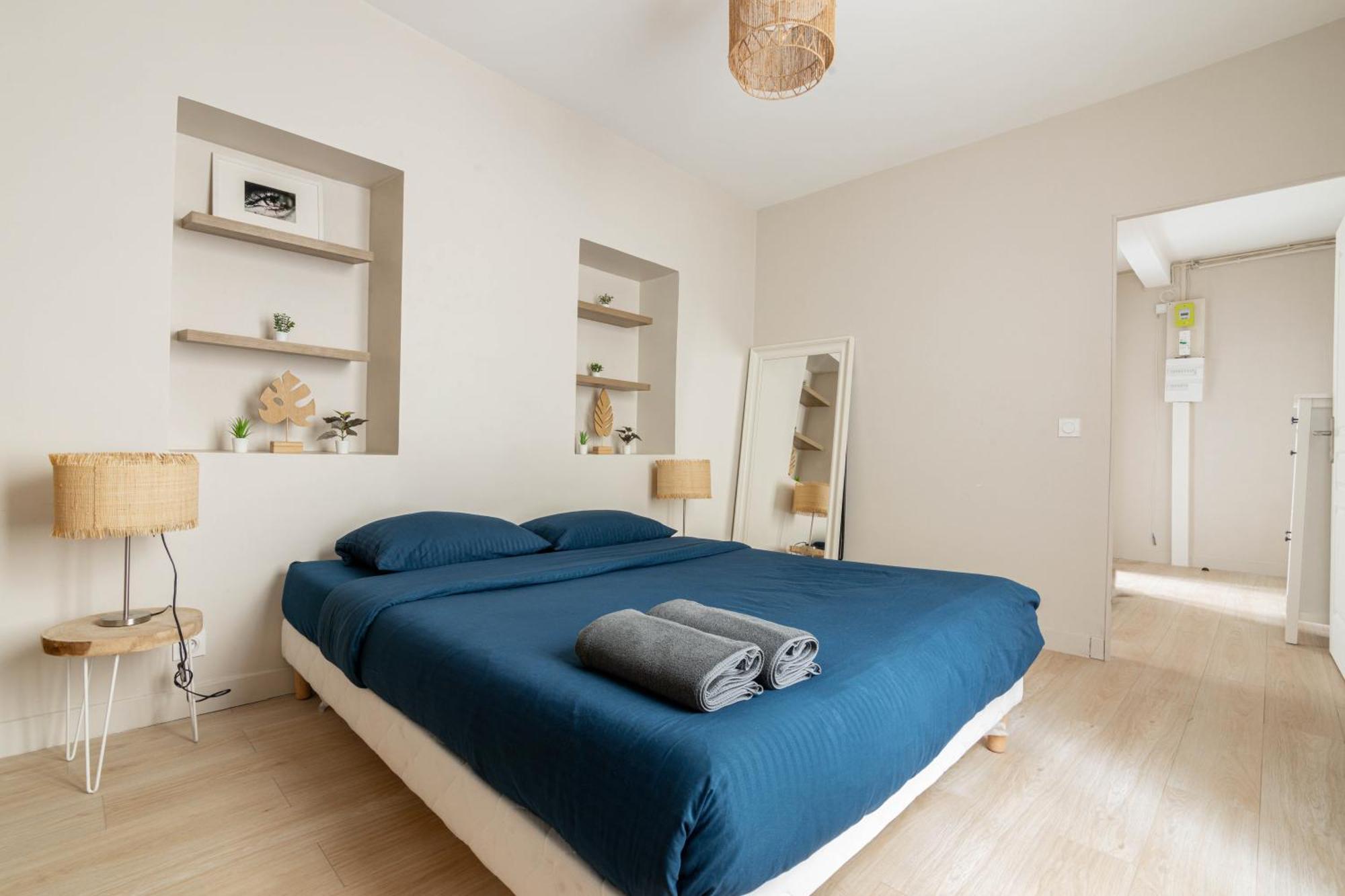 Luxurious 1 Bedroom Quartier De La Bastille Free Netflix Paris Exterior photo